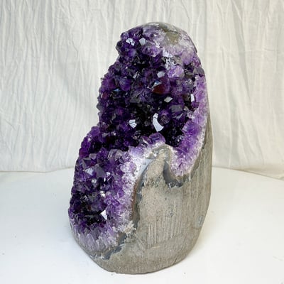 聚財聚氣/淨化磁場-《5A紫晶鎮原礦擺件》5