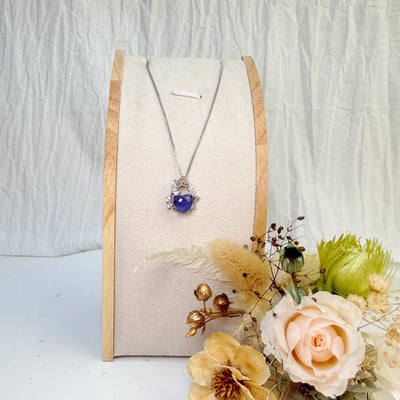 運氣爆棚/和諧能量-《丹泉石愛心珠寶項鍊》1