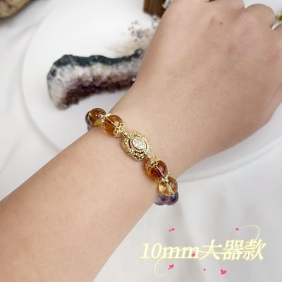 貴人財富-《閃耀光芒紫黃水晶手鍊》7