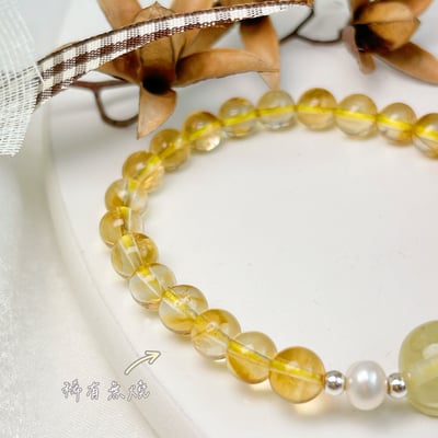 招財/擋煞/防小人-《黃水晶貔貅手鍊》4