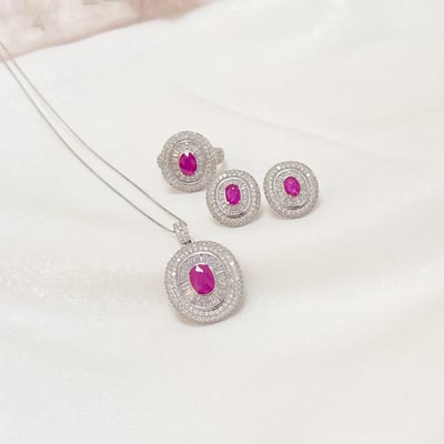 設計款無燒紅寶套組6