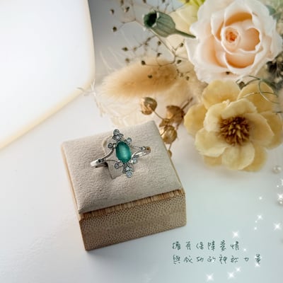 主流寶石/珠寶收藏-《宮廷風祖母綠戒指》4