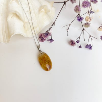 收藏級-鈦晶花滿絲項鍊6