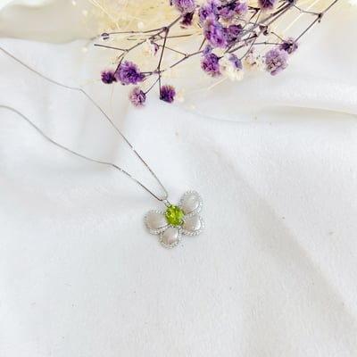 蝴蝶橄欖石項鍊4