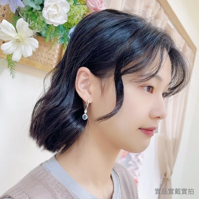 守護之石/自信美麗-《倫敦藍托帕石耳環》6