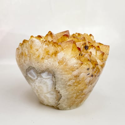 招財/正能量/運勢-《原礦黃水晶晶簇》4