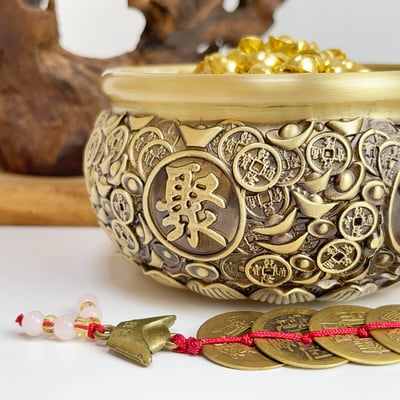 聚財/鎮宅/風水-《純銅聚財聚寶盆風水擺飾》5