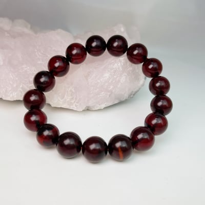 平安/靜心/健康-《天然高檔血珀手鍊》2
