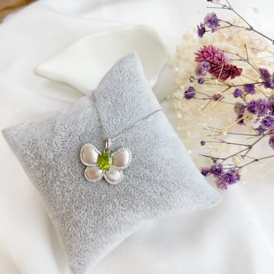 蝴蝶橄欖石項鍊5