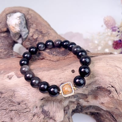 高閃光銀曜+鈦晶手鍊5