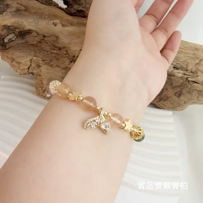 事業/健康-《閃鑽魚尾髮晶手鍊》5