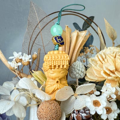 質感精品-《黃楊木媽祖平安吊飾》5