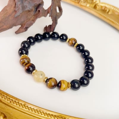 財富/防小人-《虎眼彩虹黑曜手鍊》3