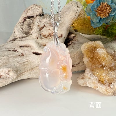 吉祥平安/招財納福-《葫蘆蜜糖白玉髓項鍊》4