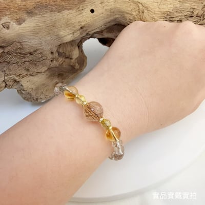 擋煞/招財-《黑金超七設計款手鍊》6