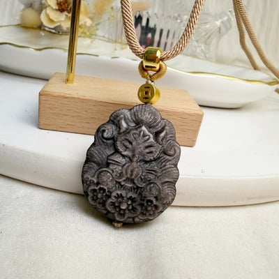 桃花人緣/擋煞避邪-《銀曜桃花九尾狐項鍊》4