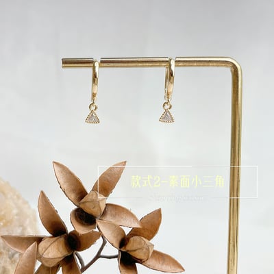 不過敏-《鑲鑽醫療級鋼耳環》4