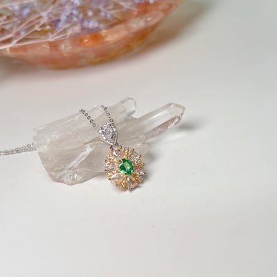 水鑽沙佛萊項鍊5