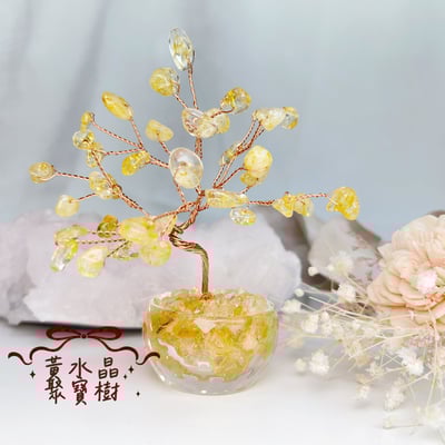 招財/貴人/開運-《粉晶、黃水晶、紫水晶聚寶樹/水晶樹》5