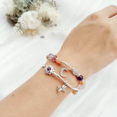 全方位功效-《純銀多寶水晶雙圈手鍊》5