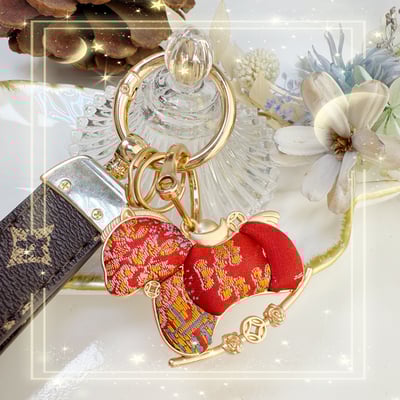 錦繡前程/馬到成功-《非遺錦繡鍍金小馬吊飾》2