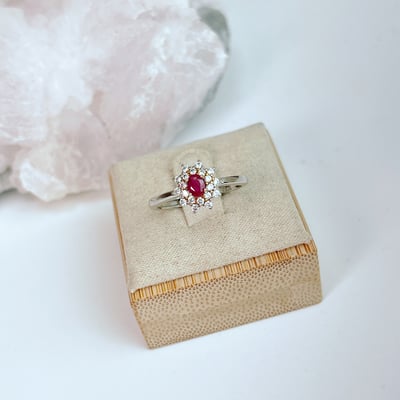 自信魅力/創造幸福-《輕奢華滿鑽無燒紅寶戒指》4