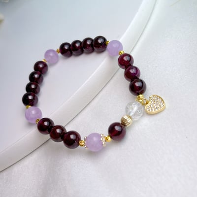正能量/旺運勢-《高檔紫牙烏設計款手鍊》4