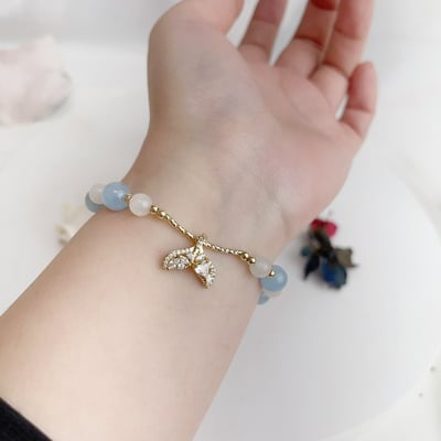 溝通/穩定/思考-《月光海藍寶水晶手鍊》6