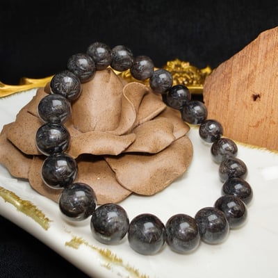 財富/擋煞/能量-《9mm黑銅鈦水晶手鍊》4