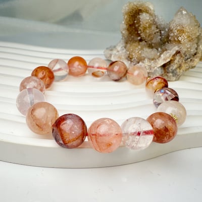 運勢/氣場/健康-《膠花水晶手鍊》5