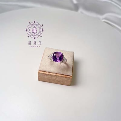 紫水晶珠寶戒指2