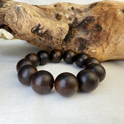 清香味/避邪安神-《19mm越南芽莊密結沉香手珠》3