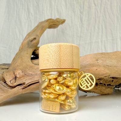 暴富/暴美/暴桃花-《木質玻璃發財罐》2