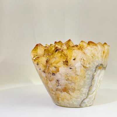 招財/正能量/運勢-《原礦黃水晶晶簇》5