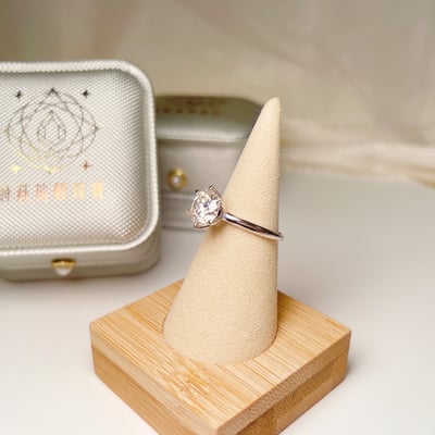 3克拉鑽戒/完美工藝-《八心八箭莫桑鑽戒/3克拉》4