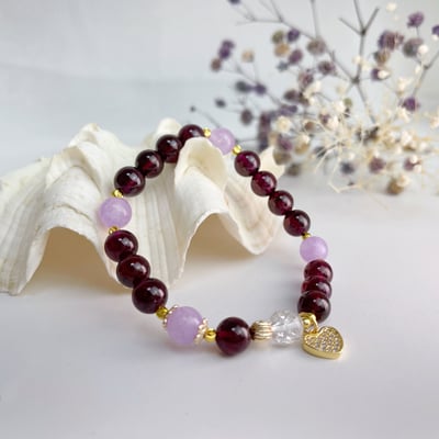 正能量/旺運勢-《高檔紫牙烏設計款手鍊》2