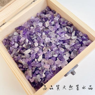 《水晶消磁淨化盒》-原木方形6