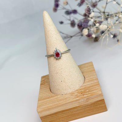 經典紅碧璽戒指5