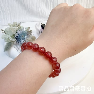招人緣/招桃花/好運氣-《星光點點草莓晶手鍊》5