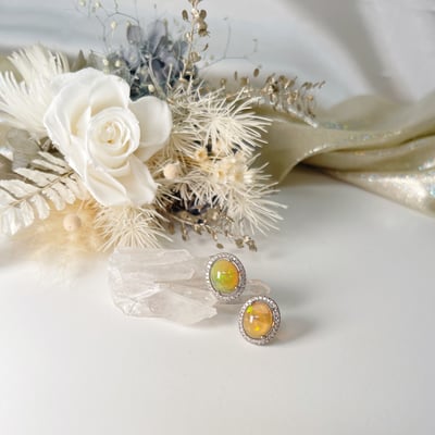 特級蛋白石耳環4