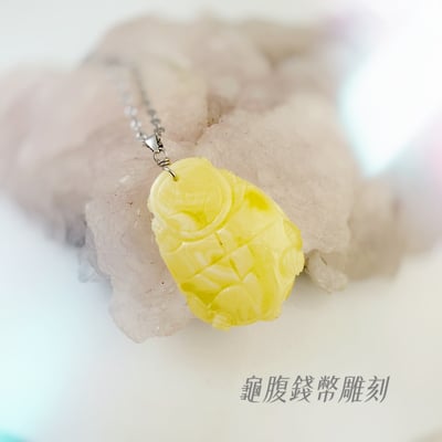 避邪擋煞/招財納福-《錢龜琥珀蜜蠟項鍊》6
