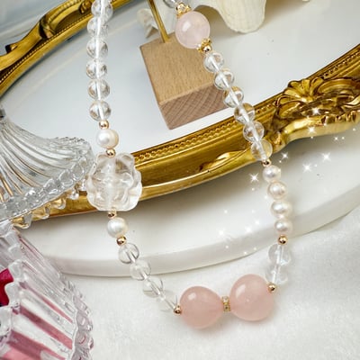 正能量/貴人運-《白水晶九尾狐長吊飾》5