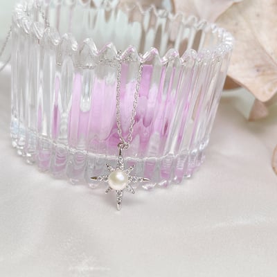 珠寶天然珍珠-《星辰光芒 珍珠項鍊》2