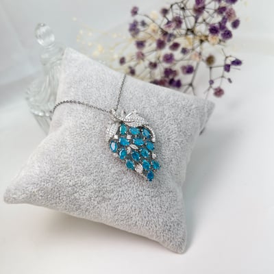 葡萄造型磷灰石項鍊3