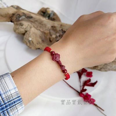 太歲年擋煞/開運-《如意紫硃砂平安手鍊》5