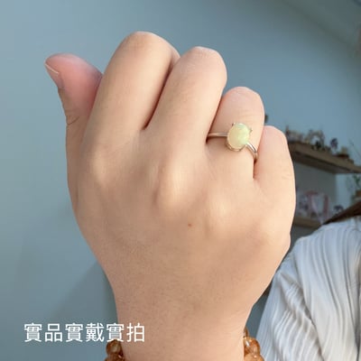 高遊彩/經典款-《橢圓簡約蛋白石戒指》7