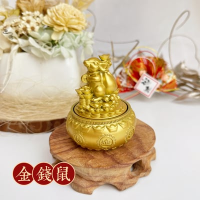 聚財/鎮宅/風水-《黃銅十二生肖聚寶盆風水擺飾》2
