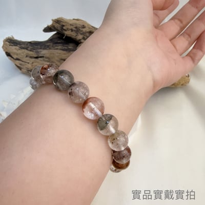 事業/財富-《10.5mm彩色幽靈水晶手鍊》6