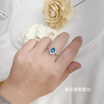 守護之石/自信美麗-《水滴托帕石珠寶戒指》7