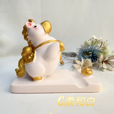 可愛又開運-《福氣馬手機座》4